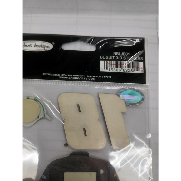 EK Success set of 2 sticker sheets 18 Bobby Labonte. 3D and flat stickers. - Picture 5 of 8
